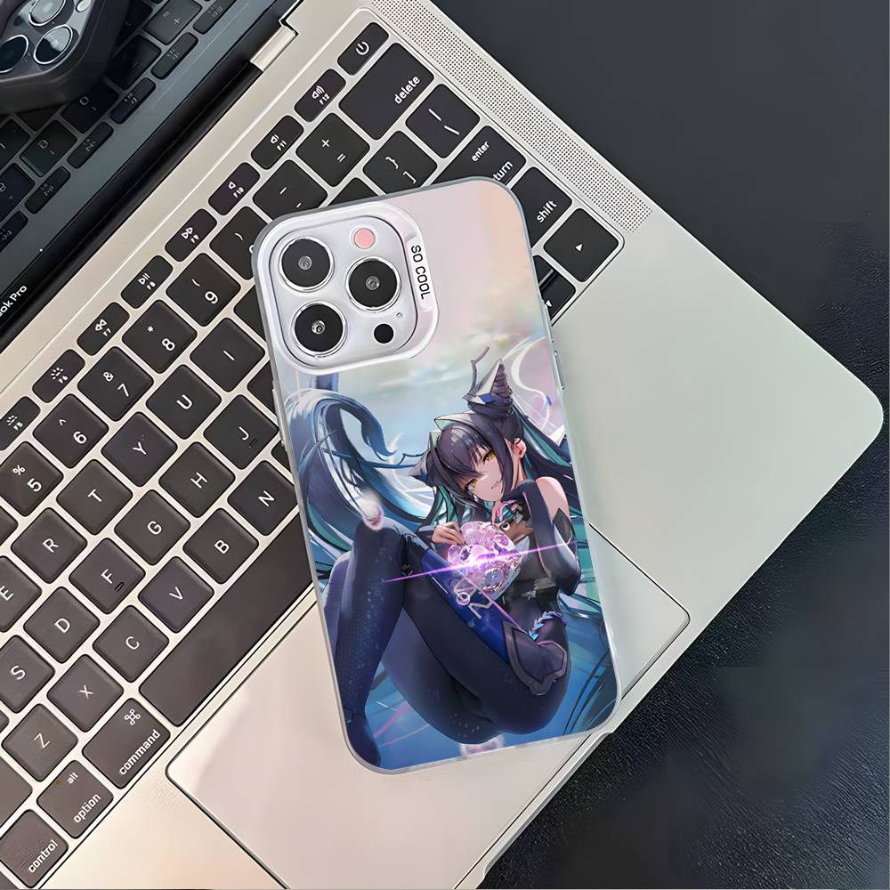 

Чехол для телефона Goddess of Victory N-Nikke Для iPhone 17,16,15,14,13,12,11,Pro,XS,Max,Plus,Mini,SE4,E Белый Матовый Ударопрочный Чехол iPhone13