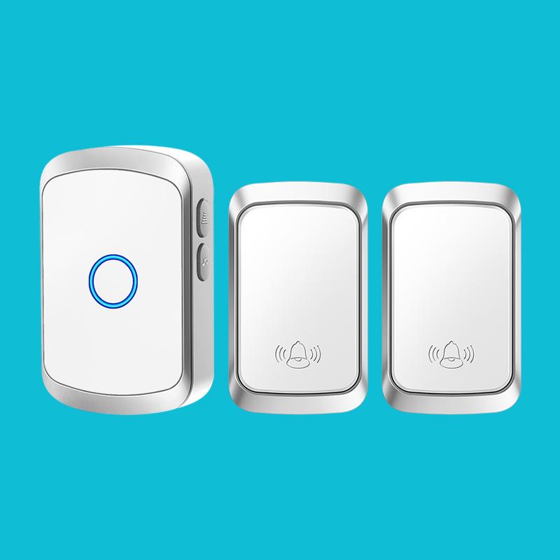 Self-Powered Wireless Doorbell for Home - Long Range, High Volume, No Plug-In Needed, Ideal for Elderly Caller Assistance