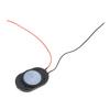 Pack of 2pcs Portable Speaker Mini Audio 2415 8ohm 1W Loudspeaker with Cable Black for Notebook DIY Modification