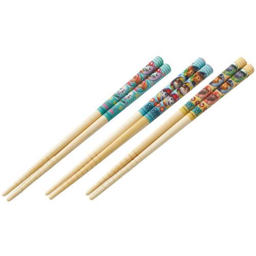 Skater Bamboo Chopsticks, 16.5cm, Set of 3, Paw Patrol Design, ANT2T-A