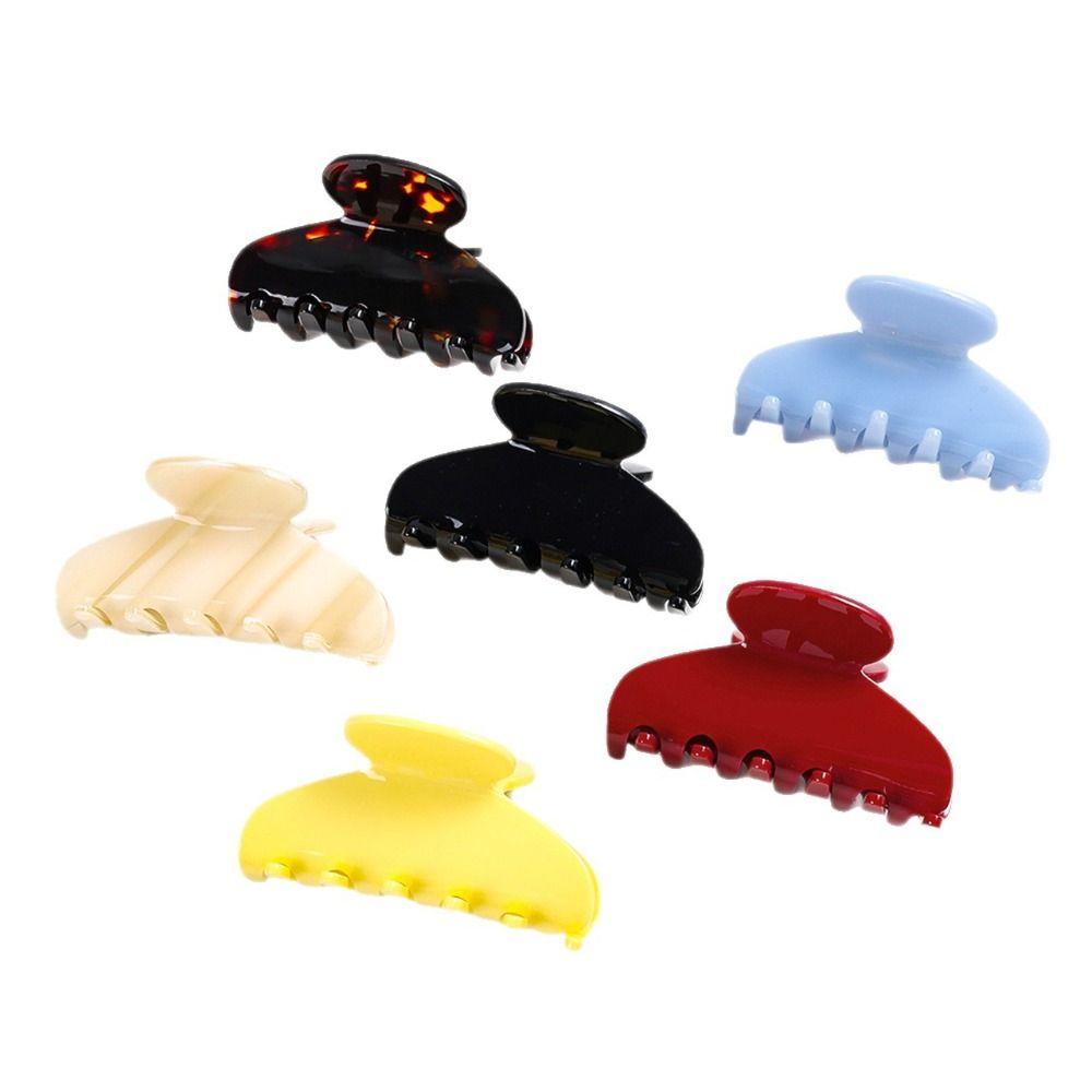 Multicolor Hair Claw Clip Acetate Material Hair Accessories Clip  For Women Girls