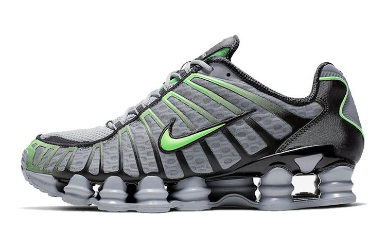 Nike Shox Tl Wolf Grey Lime Blast AV3595-005 43