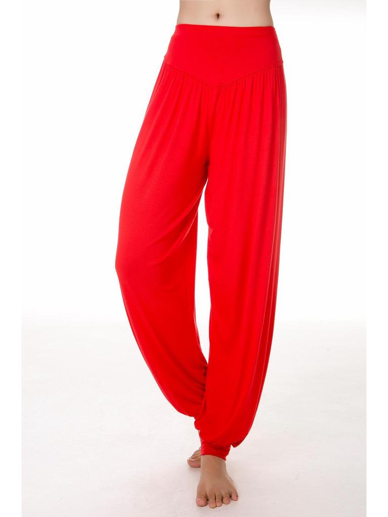 Loose Fit Modal Yoga Pants for Exercise and Dance