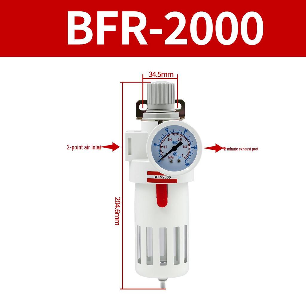 AFC2000 AFR BFC AR BR Air Compressor Oil-Water Separator Filter 2/3 Piece