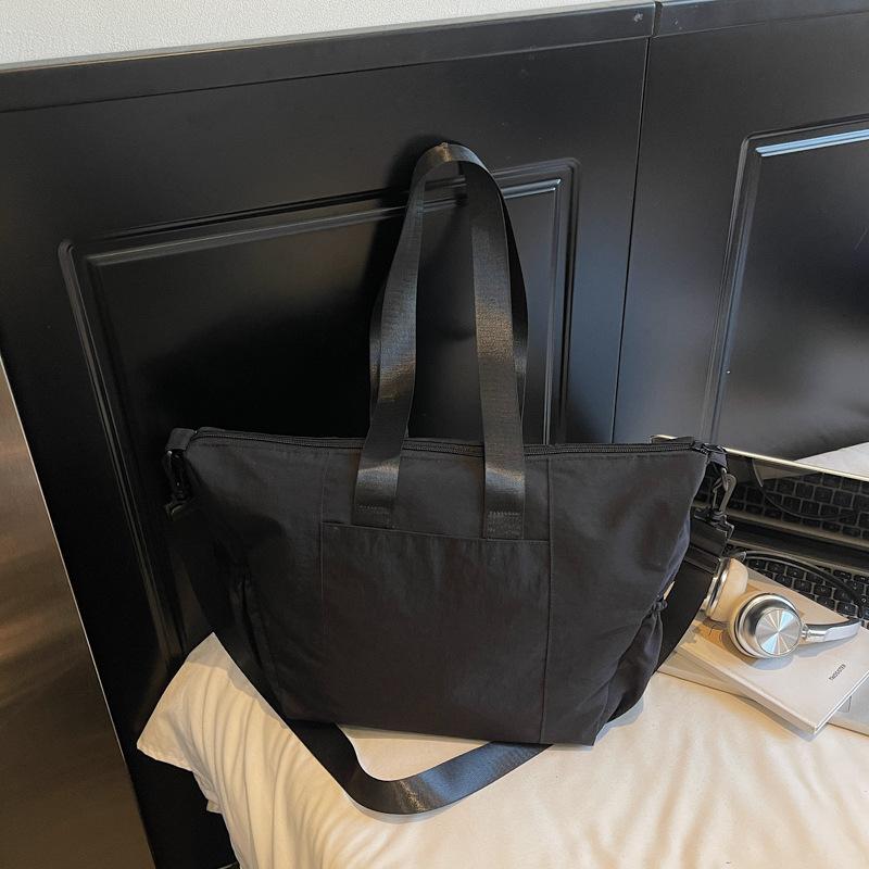High-value large-capacity bag Go to work High-value portable cloth bag Commuter literary shoulder bag