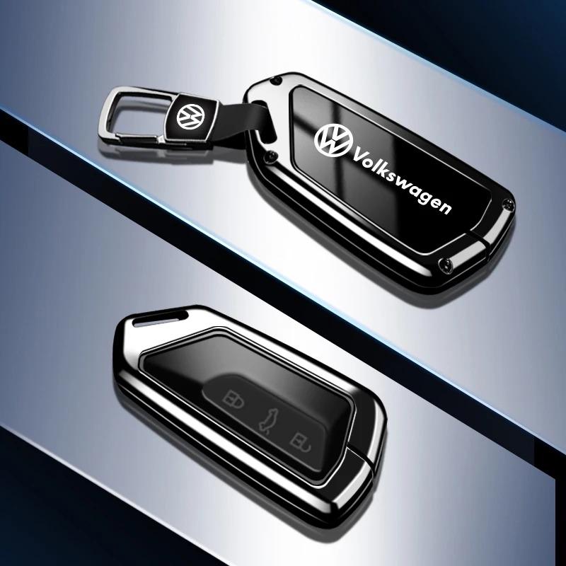 Zinc Alloy Car Remote Key Case Cover Protection Shell For VW Volkswagen ID.3 ID.4 Golf 8 2022 2023 MK8 Cupra Auto AccessoriesAO1