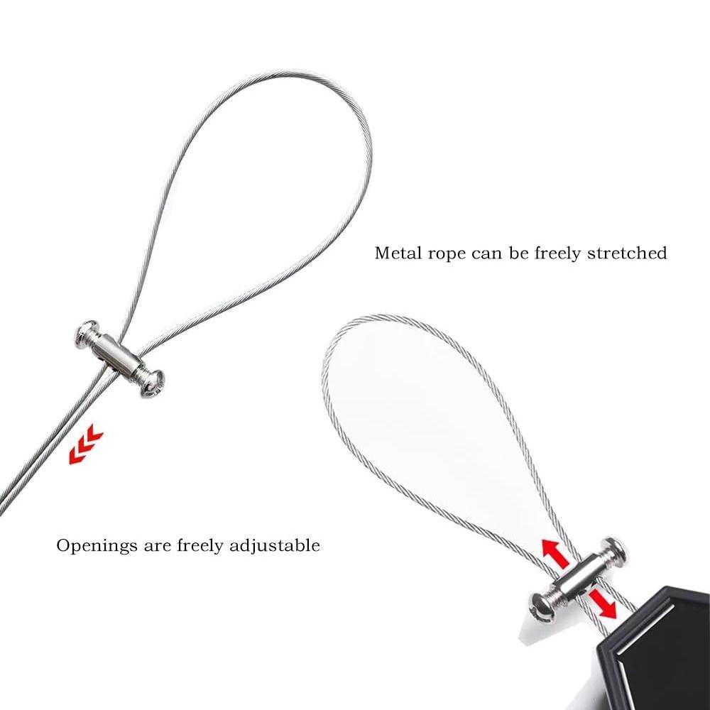 Adjustable Wire Rope Clamp Metal Stainless Steel Cable Clamp New Suspension Clips