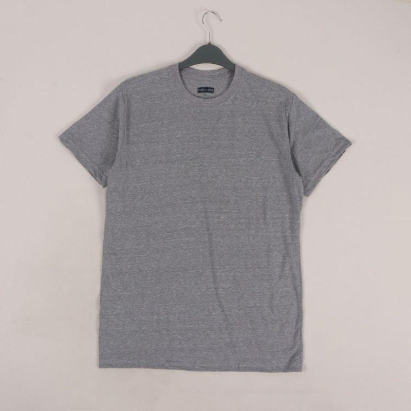 

Простой европейский и американский стиль! Свободная мягкая клетчатая летняя однотонная повседневная футболка с круглым вырезом и коротким рукавом большого размера, одежда для мужчин Hemp Ash (lighter) XL (about 85.00 kg-100.00 kg)