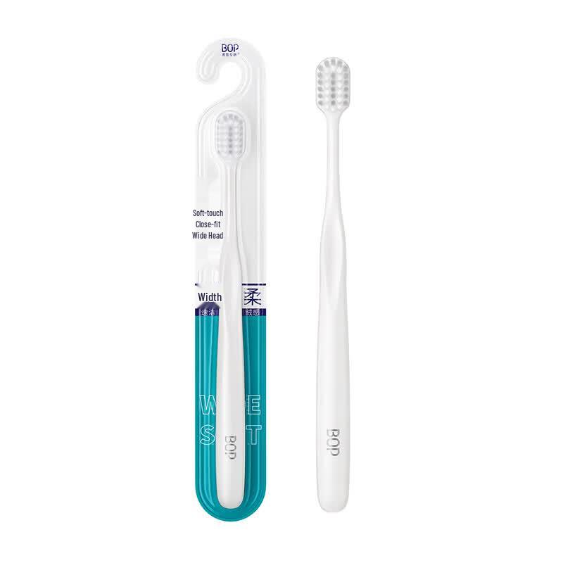 bop Soft Bristle Wide Head Toothbrush 5-Pack