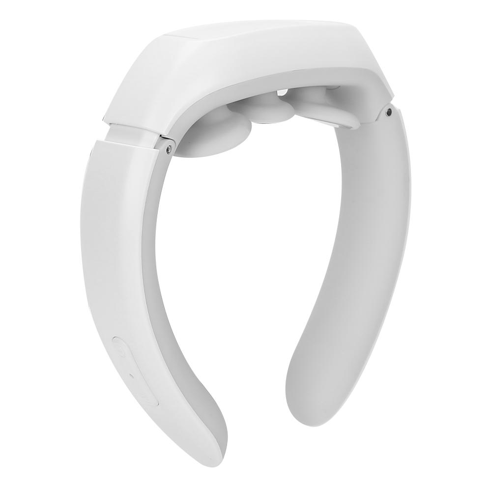 

Electric Neck Massager Pain Relief Back Cervical Massager Relaxation Health‑Care Tool(White )