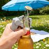 Single-Hand Bottle Cap Shooter Bottle Opener Tool 2-in-1 Can & Portable Bottle Cap