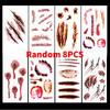 Halloween Temporary Tattoo Stickers Set With Water Transfer Craft For Costumes And Party Decor