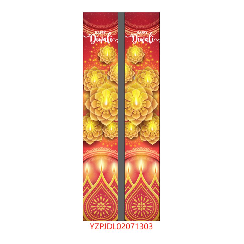 Indian Diwali Outdoor Party Party Decoration Porch Couplet Polyester Cloth Flag