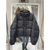 Small man, new cotton-padded clothes for women, short stand-up collar, loose and fashionable glossy cotton-padded jacket for women