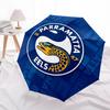 Parramatta Eels Automatic Opening and Closing, 8 Rib Structure Portable Umbrella, Suitable for Men and Women In All Seasons  Perfect Gift Fo
