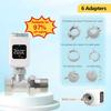 For Tuya Smarts Home ZigBees Radiator Thermostatic Valve, TRV Remote Temperature Controller, Supports Alexas For Google Home