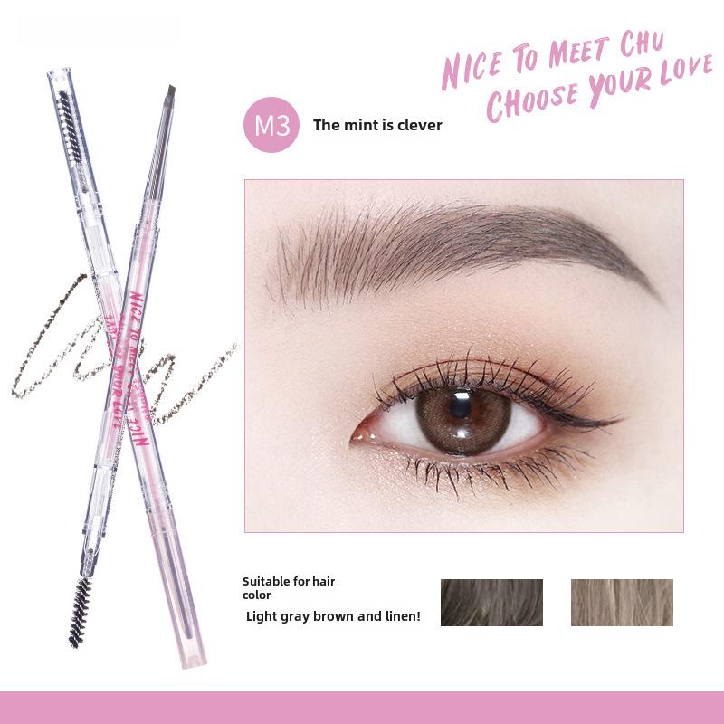 FLORTTE Double-ended Ultra-fine Eyebrow Pencil Powder