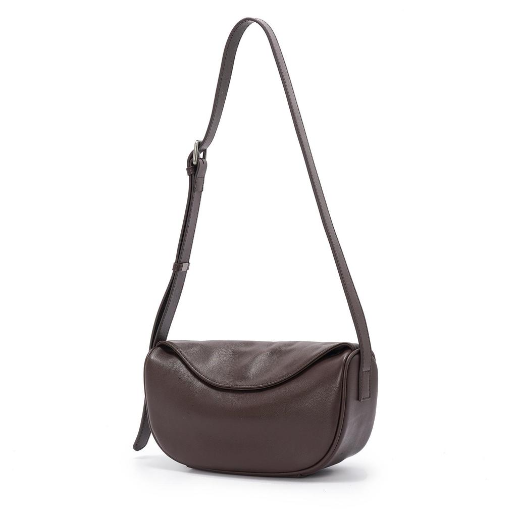 Top-Selling Women's Retro Genuine Leather Shoulder Bag - Casual, High-End Commute Crossbody Style