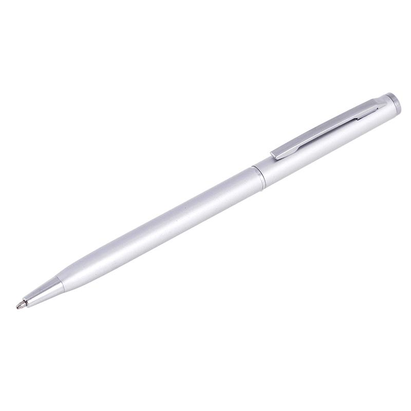 Luxury Metal Ballpoint Pen 1Mm Black Ink Gel Pen Office Writing Stationery Gift