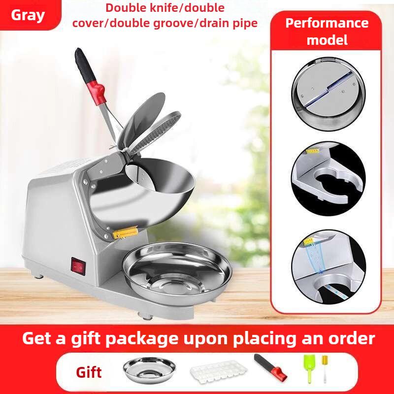 Large Capacity High Efficiency Shaved Ice Maker Household Ice Breaker Kitchen Dessert Smoothie Making Machine