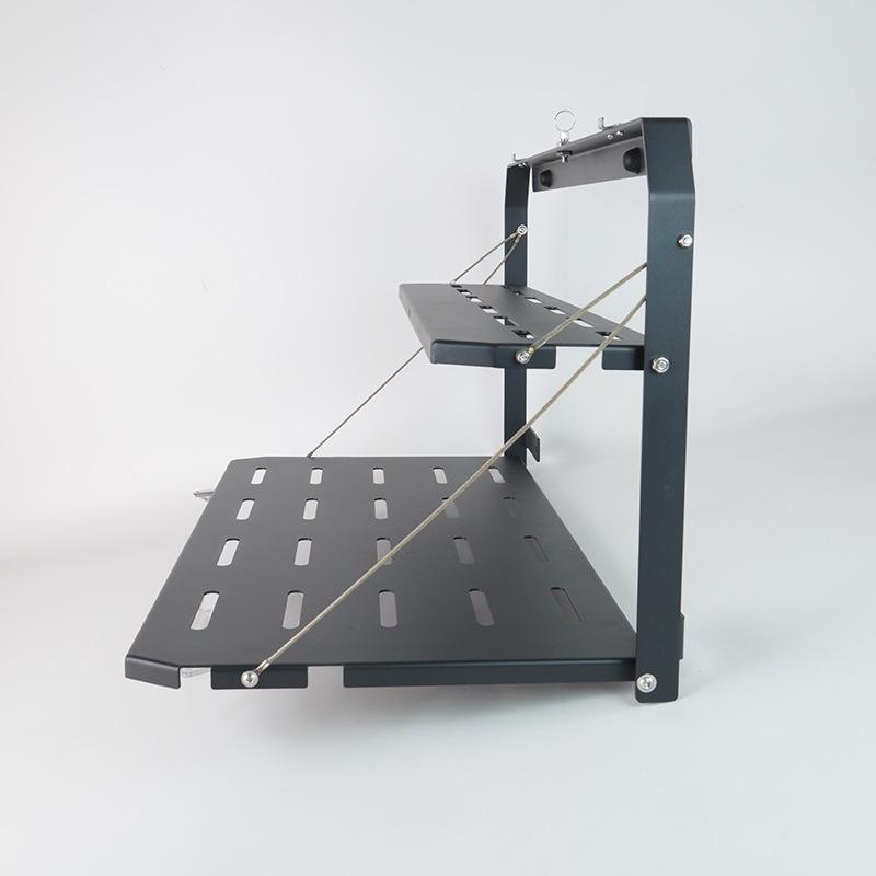 Ford Bronco (2021-2024) Trunk Tailgate Folding Storage Rack & Small Workbench Table