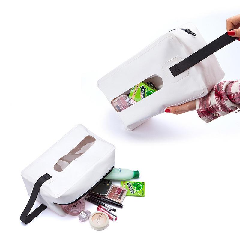Outdoor Rafting Travel Waterproof Storage Bag, Washing Makeup Swimming Bag, Wet And Dry Separation Waterproof Bag