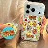 Cartoon Suitable for Apple 16promax Mobile Phone Case 15plus Magnetic Suction 14 Bracket 13pro Skin Feeling 16e Creative 17