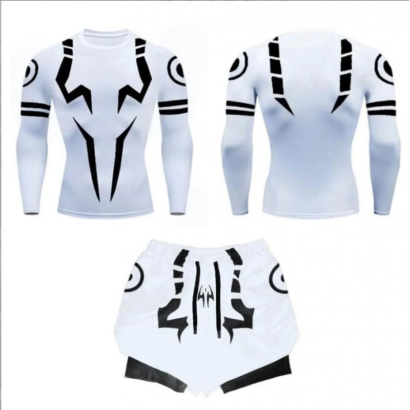 MMA Boxing Shorts Set Men Women - Stretchable Athletic Training Gear Muay Thai Kickboxing Wrestling Fitness