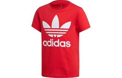 adidas Koszulka Originals Trefoil Czerwona Unisex ED7795