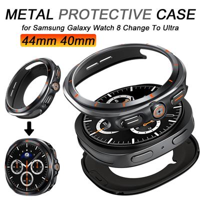 Funda Protectora Metálica para Samsung Galaxy Watch 8 44mm 40mm Carcasa Dura con Parachoques para Accesorios Samsung Galaxy Watch 8 40mm 44mm