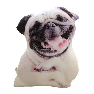 3D Simulation Dog Plush Toy Lifelike Pillow Animal Padding Figurine Toys Throw