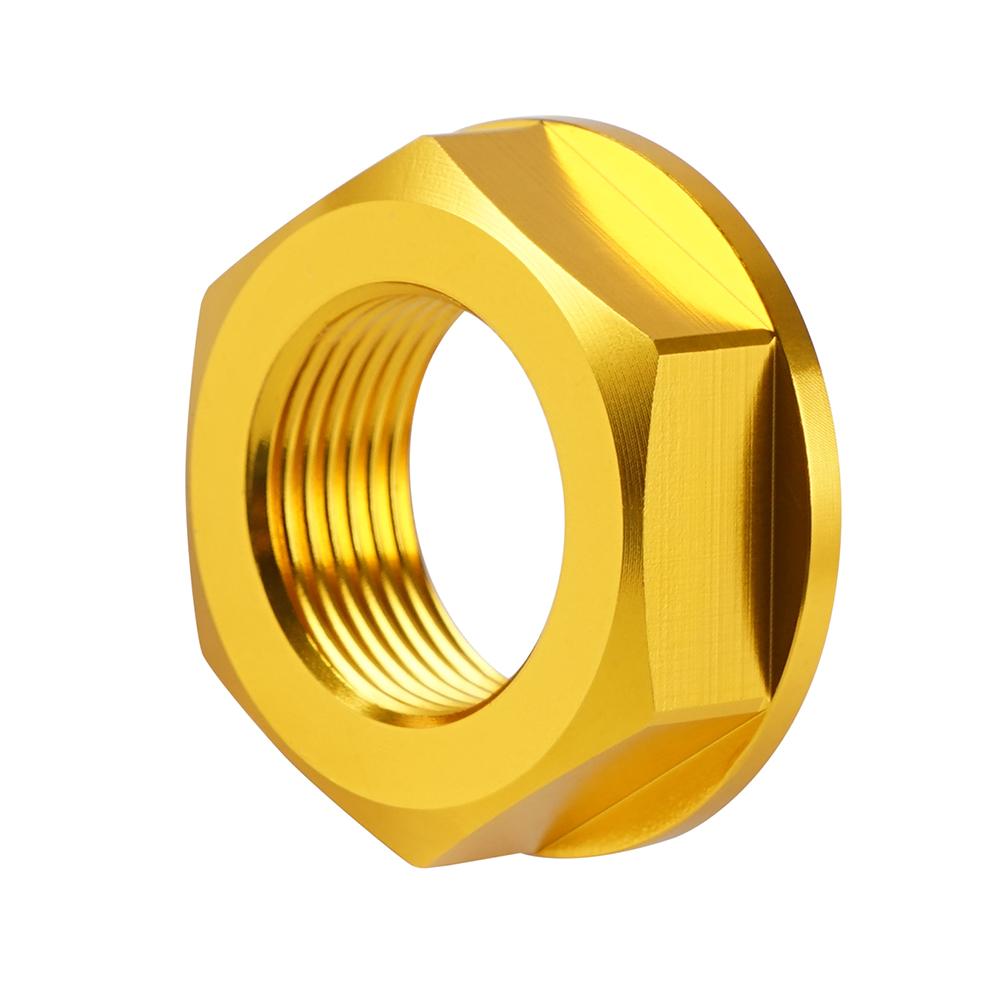 NICECNC M22×P1.5 Rear Axle Nut For Honda CR 125R CR 250R CRF 250R CRF 450R CRF 250RX CRF 450RX CRF 250X CRF 450X CRF 450L