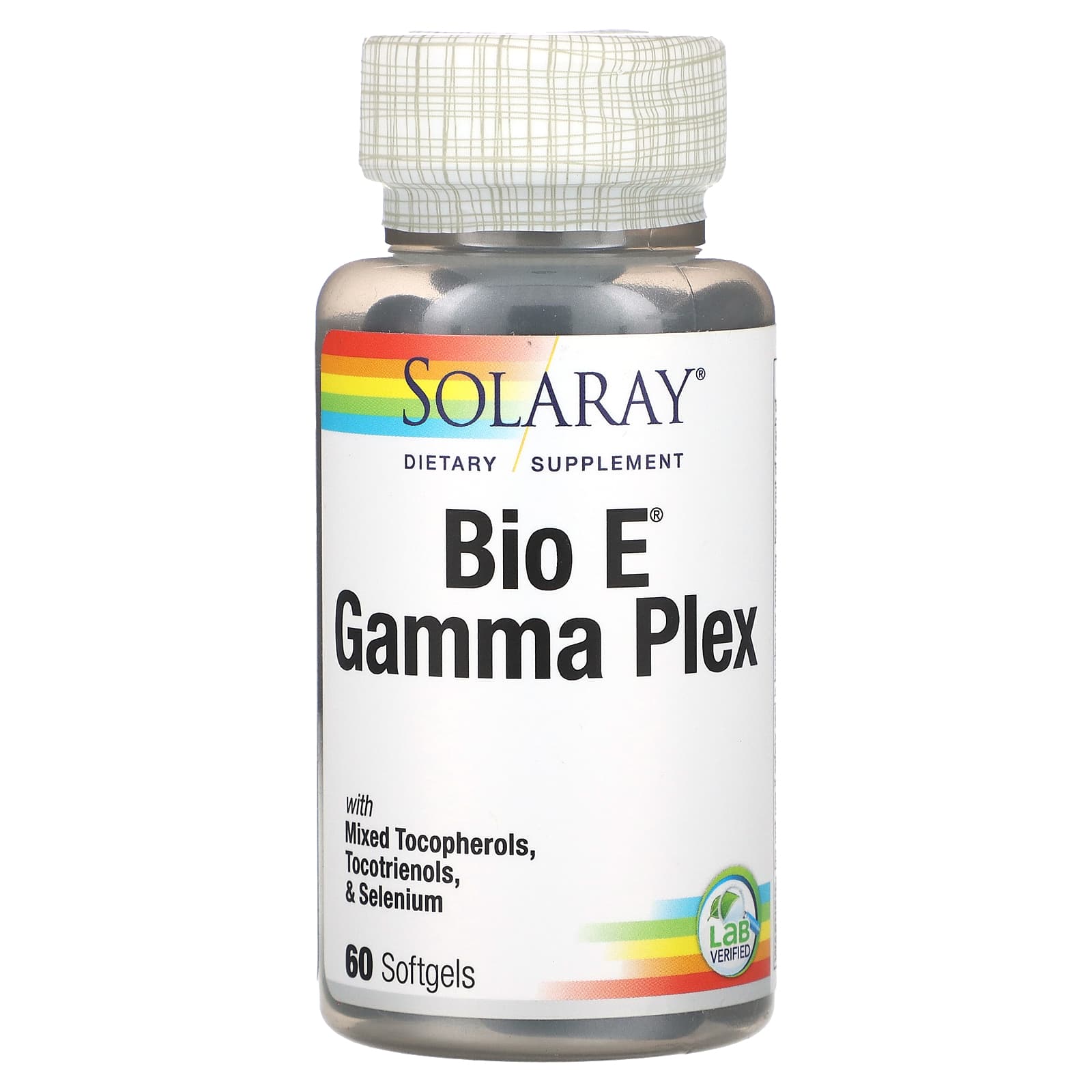 

Solaray, Bio E Gamma Plex, 60 softgels