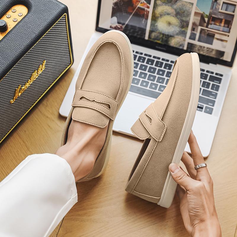 Men Walking Shoes Loafers Sneakers New Handmade Retro Leisure Loafers Shoes  Casuales  Men Shoes