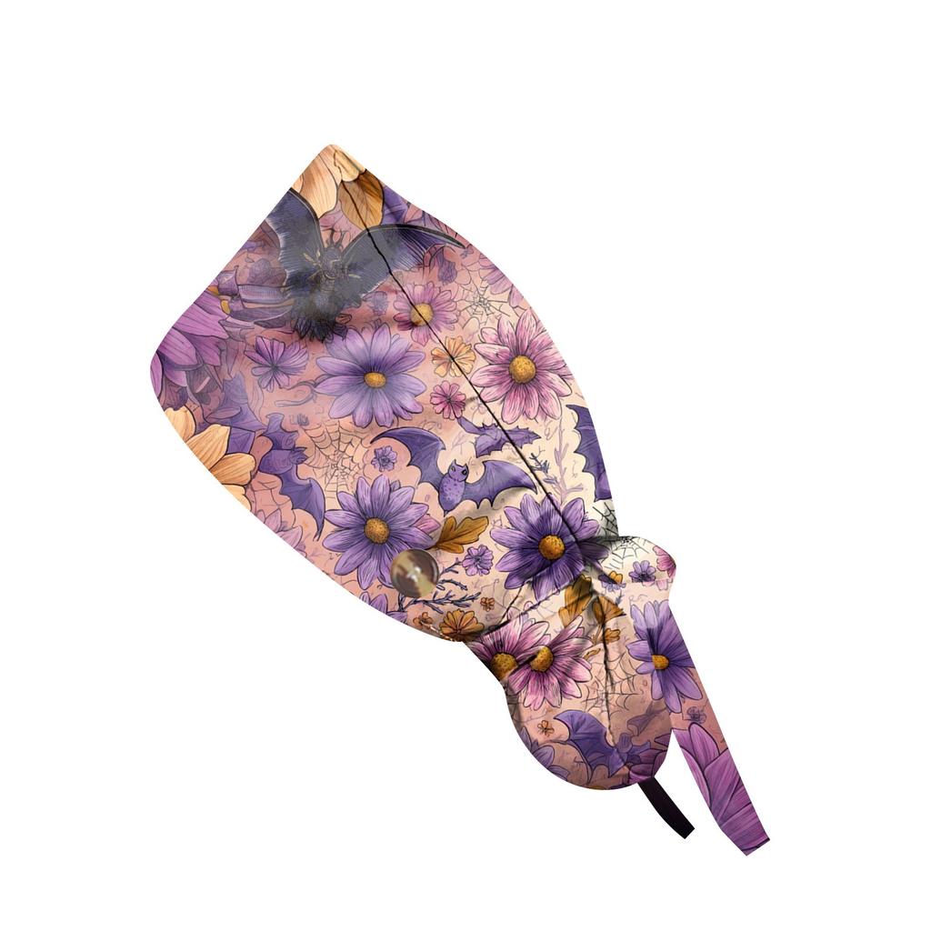 Șapcă de lucru cu imprimeu de Halloween la modă, șapcă casual pentru femei, șapcă de spălat, șapcă Baotou