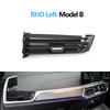 Car Middle Left Right Air Vent Grille Central AC Vent Repair Kit M Sport For BMW X5 X6 X7 G05 G06 G07 2019 2020 2021 2022
