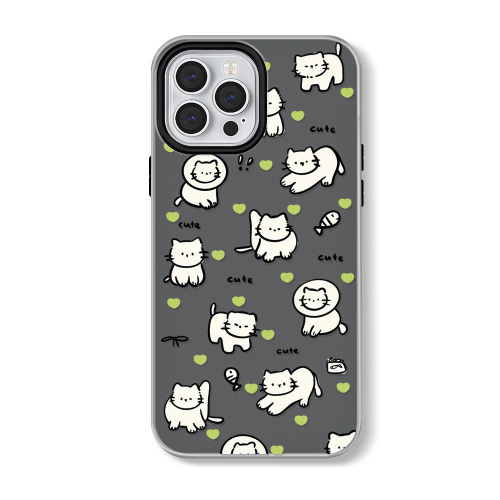 

Чехол Zhitai для iPhone 15/14 Pro Max Jelly: Совместимо с моделями 11-12 поколений, мультяшный дизайн 15 Pro