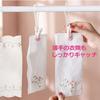 DearJapan Stylish and Cute Clothespins, Pack of 12, Convenient Uses: Diaper Changing, Smartphone Stand (Cat's Paw)