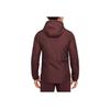 Nike Solid Color Hooded Long Sleeve Cotton Jacket Men Jackets Burgundy FB7545-652