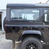 For Land Rover Defender 110 130 2004-2018 Car-styling Aluminum alloy Black Car Door Side Strips Cover Stickers Car Accessories