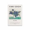 Van Gogh Bright Orange Yellow Geometric Color Blocks Abstract Shapes Illustration Modern Decorative Nordic Living Room Decor