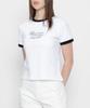 Keullaessikeulleob Twist Ringer Baby Tee (2 Colors)