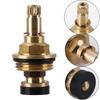 Reliable Brass Faucet Cartridge Replacement Easy To Install Brass Tap Valves Core for Drip Frees Hot & Cold Water Taps