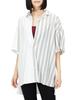 Nora Lily Fabric Open Collar Shirt Bi-Collar S/S