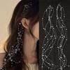 Sweet and Cute Fairy-Like Tassel Hair Accessories, Braided Hair Clips, Pearl Hair Chains, Women's Hair Accessories, Y2day Outfits, and Daily Wear