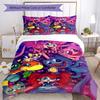 Set Biancheria da Letto Poppy Playtime Personalizzato con Nome 3 Pezzi Copripiumino Chiusura Include 1 Copripiumino e 2 Federe, Morbido e Confortevole per Tutte le Stagioni.