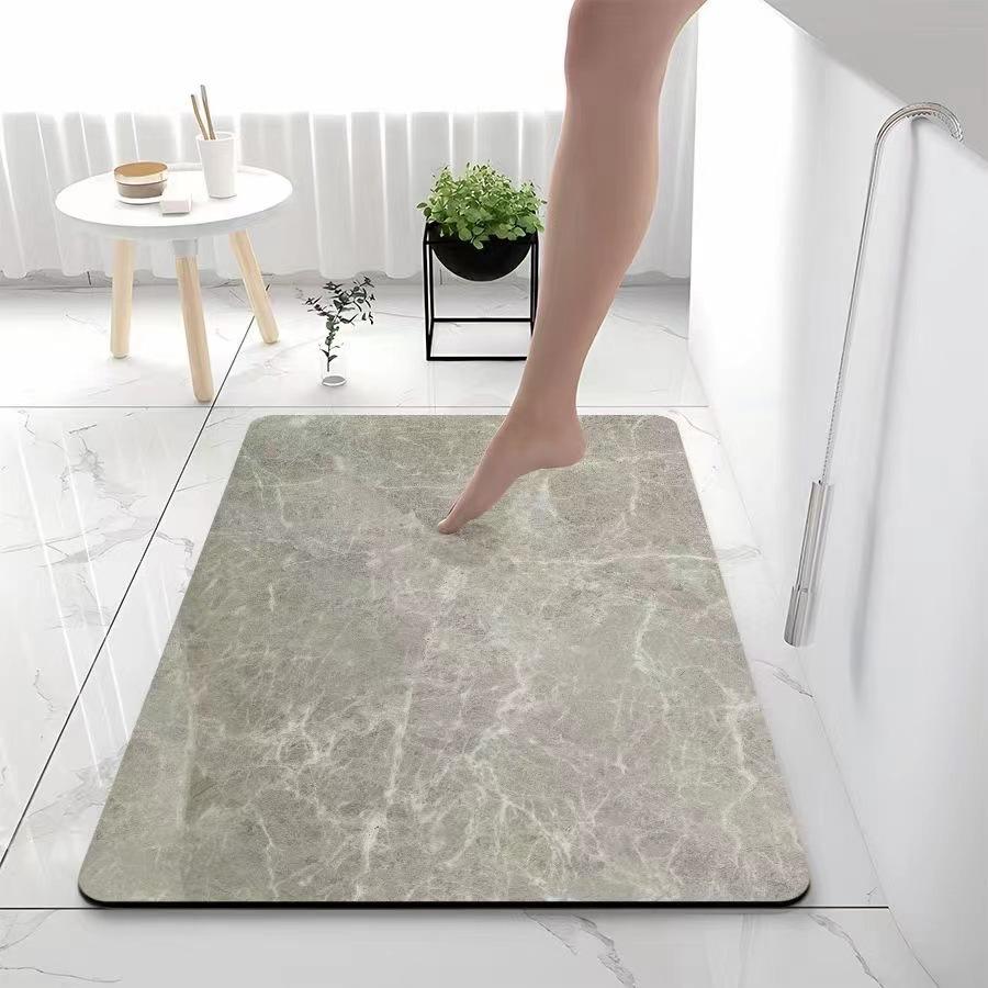 Bathroom Absorbent Floor Mat Toilet Door Mat Household Door Mat