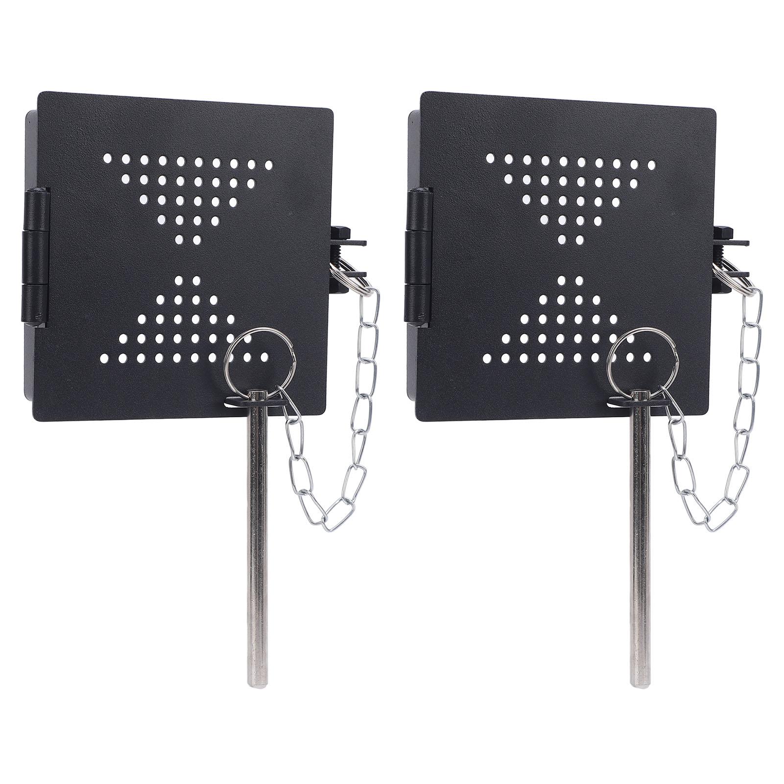 

2 шт. Крышка бампера для RV с небольшими вентиляционными отверстиями, ударопрочная, из углеродистой стали, заглушка для бампера RV