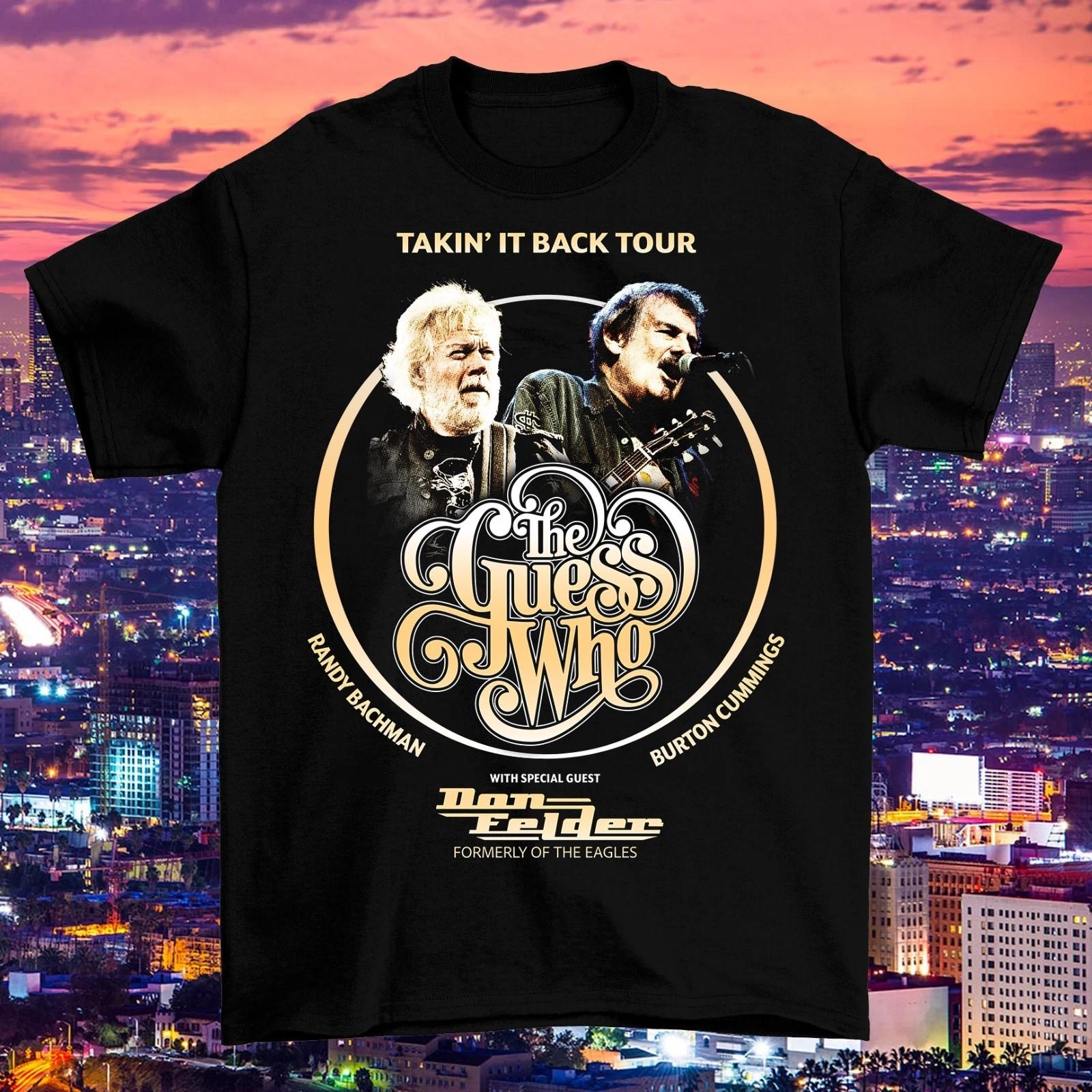 Футболка унисекс The Guess Who Band Takin It Back 2026 Concert S-5XL SB181 XXXL