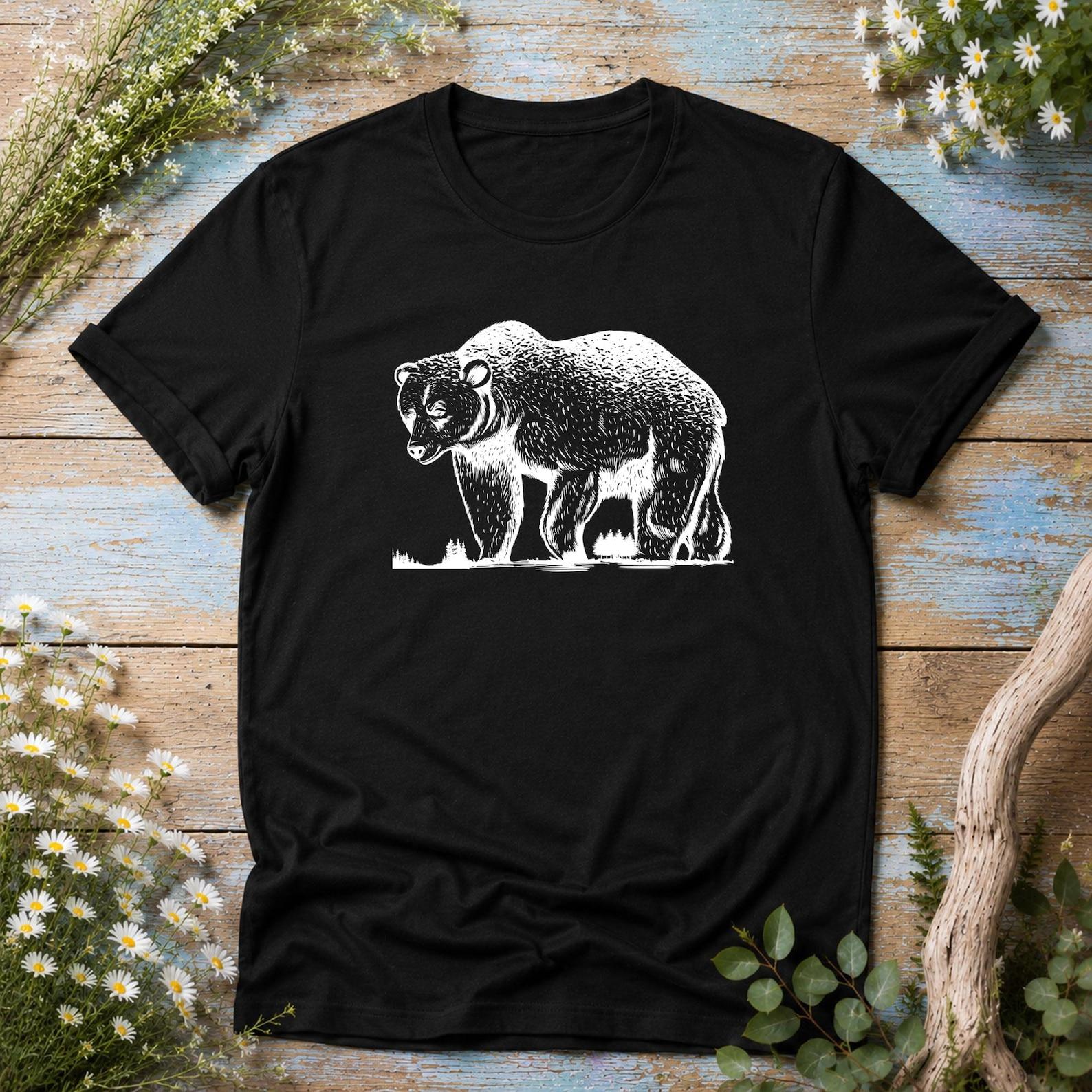 Bear T-Shirt for Dad s Birthday, Family Gifts, Mom - Premium Shirt 3XL